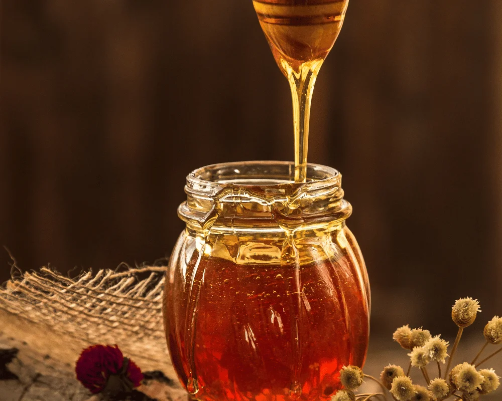 Pure Nectar Honey Jar