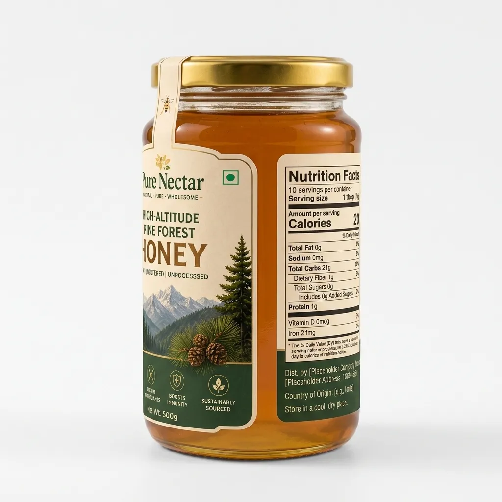 High-Altitude Pine Forest Honey View 3