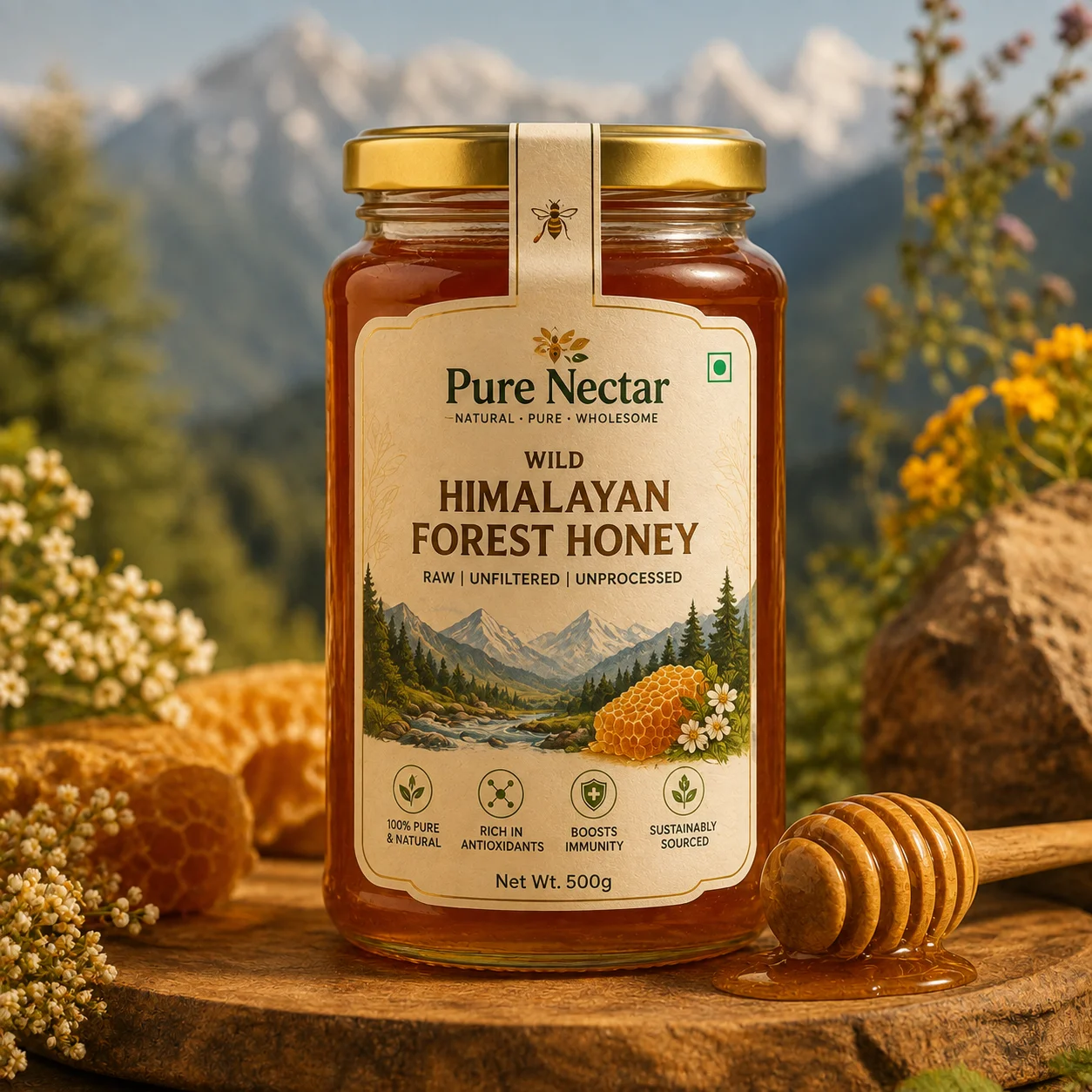 Wild Himalayan Forest Honey